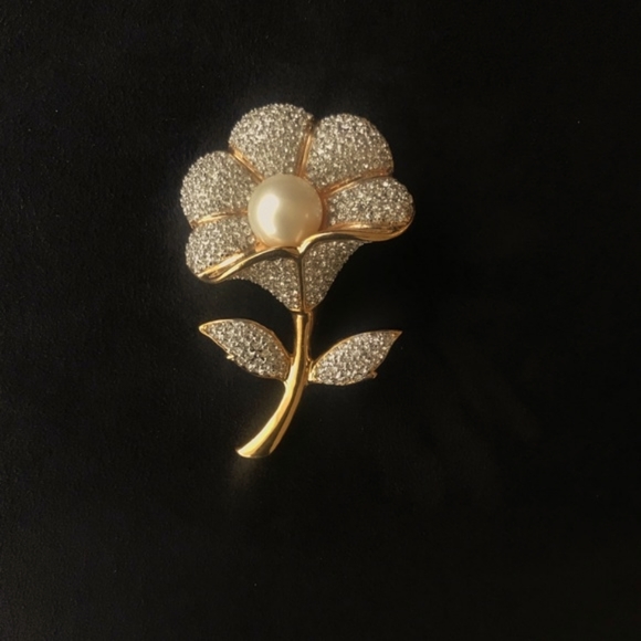 Vintage Gold Plated Brooch - Picture 4 of 7